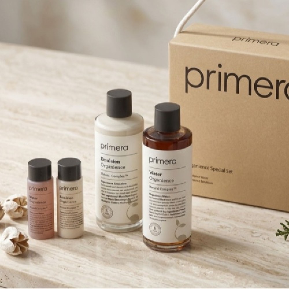 Primera Organience Set 純天然有機舒緩抗敏保濕爽膚水+乳液 *韓國本土限量套裝 Primera Organience Set 純天然有機舒緩抗敏保濕爽膚水+乳液 *韓國本土限量套裝